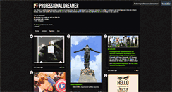 Desktop Screenshot of professionaldreamer.tumblr.com