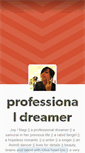 Mobile Screenshot of professionaldreamer.tumblr.com