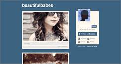 Desktop Screenshot of beautifulbabes.tumblr.com