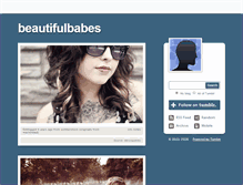 Tablet Screenshot of beautifulbabes.tumblr.com
