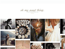 Tablet Screenshot of ohmysweetthing.tumblr.com