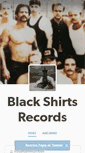 Mobile Screenshot of blackshirtsrecs.tumblr.com