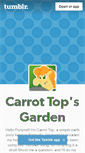 Mobile Screenshot of carrot-tops-garden.tumblr.com