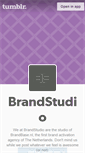 Mobile Screenshot of brandstudio.tumblr.com