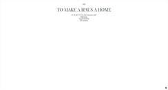 Desktop Screenshot of haus-home.tumblr.com