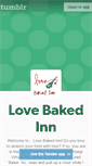 Mobile Screenshot of lovebakedinn.tumblr.com