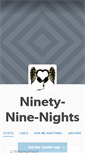 Mobile Screenshot of ninety-nine-nights.tumblr.com