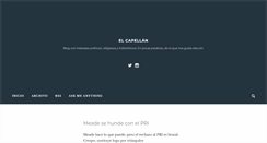 Desktop Screenshot of elcapellan.tumblr.com
