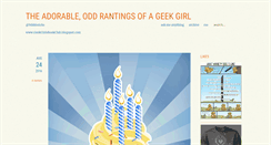 Desktop Screenshot of geekgirlsbookclub.tumblr.com