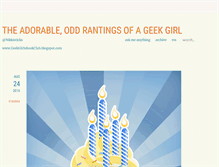 Tablet Screenshot of geekgirlsbookclub.tumblr.com