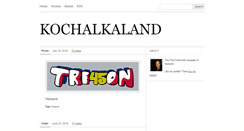 Desktop Screenshot of kochalka.tumblr.com