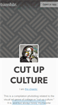 Mobile Screenshot of cutupculture.tumblr.com