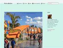Tablet Screenshot of kevinbarbee.tumblr.com