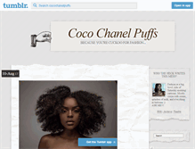 Tablet Screenshot of cocochanelpuffs.tumblr.com