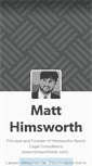 Mobile Screenshot of matthimsworth.tumblr.com