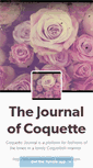 Mobile Screenshot of coquette-journal.tumblr.com