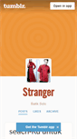 Mobile Screenshot of anotherstrangerlikeme.tumblr.com