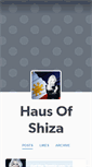 Mobile Screenshot of hausofshiza.tumblr.com