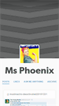 Mobile Screenshot of msphoenixnan.tumblr.com