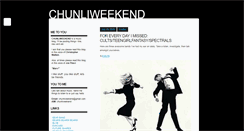 Desktop Screenshot of chunliweekend.tumblr.com