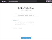 Tablet Screenshot of littlevalentine.tumblr.com