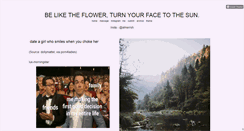 Desktop Screenshot of betheflower.tumblr.com