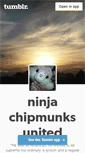 Mobile Screenshot of chrryblssmninja.tumblr.com