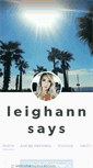 Mobile Screenshot of leighannsays.tumblr.com