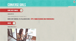 Desktop Screenshot of converse-girls.tumblr.com