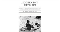 Desktop Screenshot of moderndayhepburn.tumblr.com