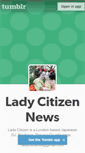 Mobile Screenshot of ladycitizen.tumblr.com