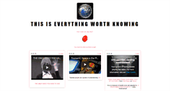Desktop Screenshot of everythingworthknowing.tumblr.com