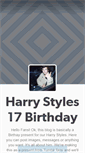 Mobile Screenshot of harrystyles17.tumblr.com