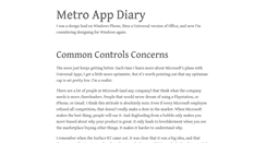Desktop Screenshot of metroappdiary.tumblr.com