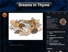 Tablet Screenshot of dreamsinthyme.tumblr.com
