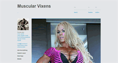 Desktop Screenshot of muscularvixens.tumblr.com