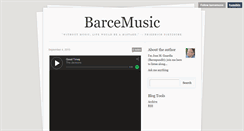 Desktop Screenshot of barcemusic.tumblr.com