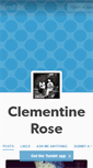 Mobile Screenshot of clementineroseoconnell.tumblr.com