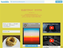 Tablet Screenshot of houseofelectricyouth.tumblr.com