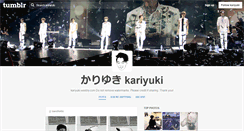 Desktop Screenshot of kariyuki.tumblr.com