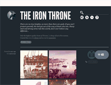 Tablet Screenshot of iron-throne.tumblr.com