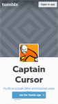 Mobile Screenshot of captaincursor.tumblr.com
