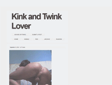 Tablet Screenshot of kinktwinklove.tumblr.com