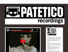 Tablet Screenshot of pateticorecordings.tumblr.com