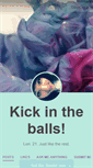 Mobile Screenshot of kick-in-the-balls.tumblr.com