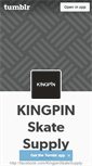 Mobile Screenshot of kingpinstore.tumblr.com