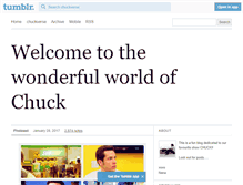 Tablet Screenshot of chuckverse.tumblr.com