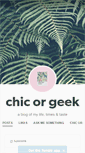 Mobile Screenshot of chicorgeek.tumblr.com