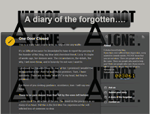 Tablet Screenshot of diary-forgotten.tumblr.com