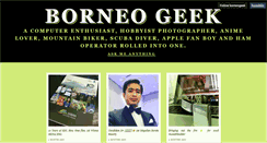 Desktop Screenshot of borneogeek.tumblr.com
